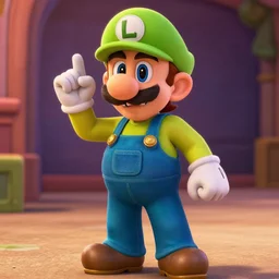 “Oscar Isaac playing waluigi in a movie, cinematic, dramatic”