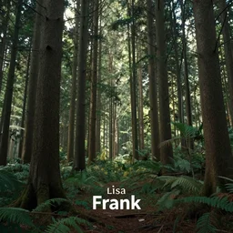 lisa frank forest. Photo