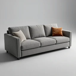 3 d render of a cool couch designed by shepard fairey detailed