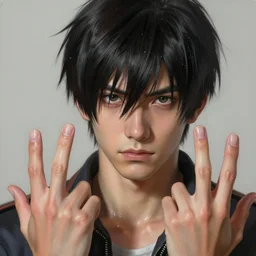 A painting of young Joseph Joestar, sweaty skin, hyperrealistic, octane render, cinematic, beautiful face and flawless skin, perfect hands, 5 fingers, by Jeremy Mann