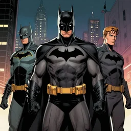 batman joins the mcu, comic book illustration