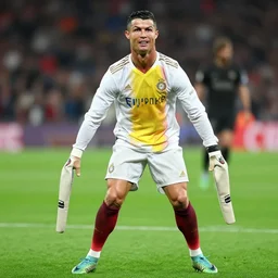 Christiano Ronaldo as Joker