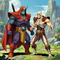 Skeletor meets Sans