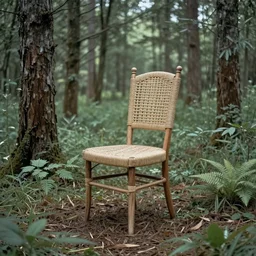 whimsical | chair in the forest wenjun lin