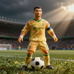 portugeuse bread rolls in the shape of soccer player ronaldo! 7