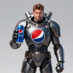 Pepsi man in Warhammer40,000 style