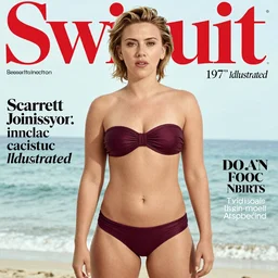 Scarlett Johansson on the cover of Swimsuit Illustrated (1970)