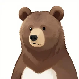 character portrait feature of the anthro male anthropomorphic kamchatka brown bear fursona wearing white airline pilot outfit uniform professional pilot for delta airlines character design stylized by charlie bowater, ross tran, artgerm, and makoto shinkai, detailed, soft lighting, rendered in octane