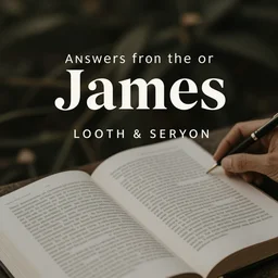 Answers from the Book of James sermon title slide