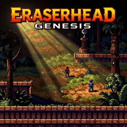 Eraserhead as a Sega Mega Drive Genesis sidescroller game