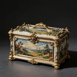 bat box designed in baroque style