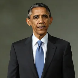 Barrack Obama in the style of Junji Ito