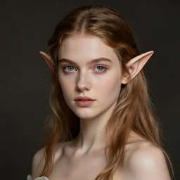 beautiful elf portrait by bagshaw, tom
