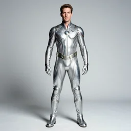 full body portrait of the silver surfer, in style of robert mapplethorpe, 3 5 mm,