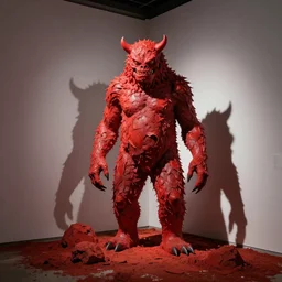 red monster by carsten holler interactive art