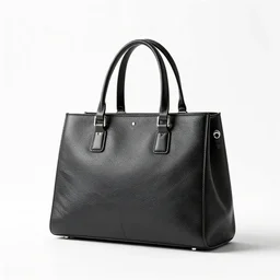 futuristic handbag, clean 3d render, octane render, isolated on a pure white background, centered, entire object in frame, sharp focus, soft studio lighting