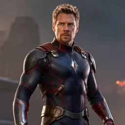 a beautiful shot of the movie avengers endgame by rembrandt, featured on artstation