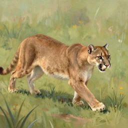 pouncing puma by anna podedworna