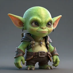 medium portrait of a goblin, green skin, ffxiv, final fantasy 1 4 screenshot, octane render, 8 k, fantasy, rule of thirds, sharp focus
