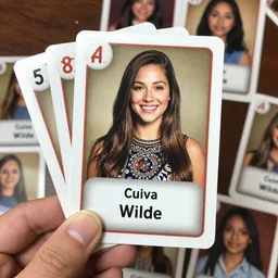 Oliva Wilde trading cards