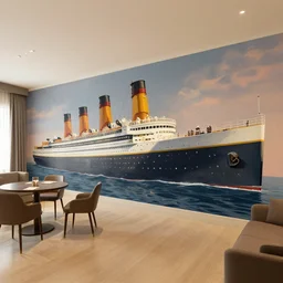 hotel interior design inspired by the game starship titanic. painted by artgerm and greg rutkowski