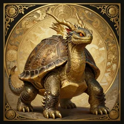 young dragon turtle commander, intricate, elegant, highly detailed, digital painting, artstation, concept art, smooth, sharp focus, illustration, art by artgerm and greg rutkowski and alphonse mucha, 8 k