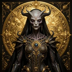 portrait of extraterretrial wraith, in style of Doom, in style of Midjourney, insanely detailed and intricate, golden ratio, elegant, ornate, horror, elite, ominous, haunting, matte painting, cinematic, cgsociety, H.R. Giger, James jean, Noah Bradley, Darius Zawadzki, Zdizslaw Beksinski, vivid and vibrant