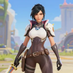 tracer from overwatch as a real person
