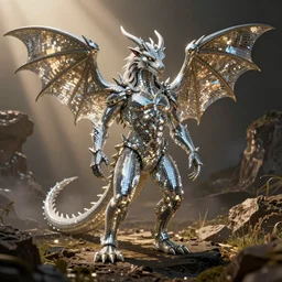Dragonborn in disco style