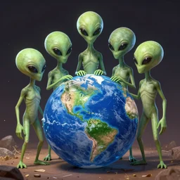 aliens visiting earth