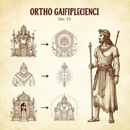 orthographic reference sheet for a dnd saci from the brazilian folklore