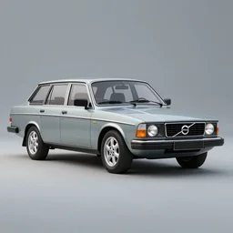 futuristic Volvo 240