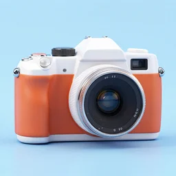 color studio of a potato camera