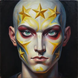 intricate five star god hades facial portrait by casey weldon, oil on canvas, hdr, high detail, photo realistic, hyperrealism, matte finish, high contrast, 3 d depth, centered, masterpiece, vivid and vibrant colors, enhanced light effect, enhanced eye detail, artstationhd