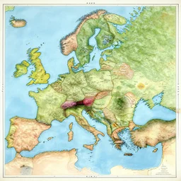 a political map of the superstates that rule earth in the year 3 0 0 0, by eduard imhof, beautiful composition, amazing details, map cartography