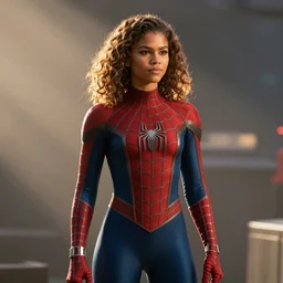Zendaya as Spiderman, film still from 'Spiderman: Far from Home'