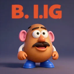 the notorious b. i. g. as a singing potato, animation pixar style, shaded lighting poster by magali villeneuve, artgerm, jeremy lipkin and michael garmash, rob rey and kentaro miura style, trending on art station