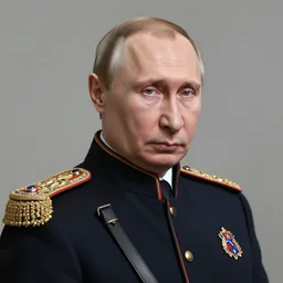 portrait of putin in a finnish war in 1 9 3 9 hyperrealistic digital concept art