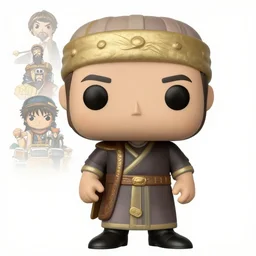 an ultra detailed picture of the prophet mohammed as a funko pop, epic anime fantasy, 8 k, volumetric lighting, smooth, highly detailed, digital illustration, art by kentaro miura and akira toriyama and albert bierstadt and greg rutkowsi, artstation