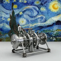 divine chaos engine by karol bak, vincent van gogh, and john berkley