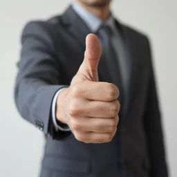 salute with thumb folded