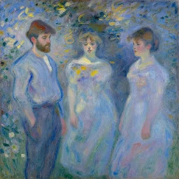 tonemapped transcendent lsd dream void by seb mckinnon, john avon, claude monet