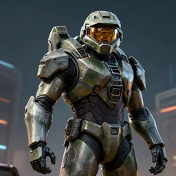 Halo 2 box artwork of delta halo by Mark maggiori, Matte painting, trending on artstation and unreal engine