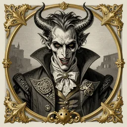 diabolical Guybrush Threepwood portrait, in style of Doom, in style of Midjourney, meticulously detailed and intricate, golden ratio, elegant, ornate, horror, elite, ominous, haunting, matte painting, cinematic, cgsociety, Android Jones, James jean, Noah Bradley, Darius Zawadzki, Zdizslaw Beksinski, high detail vintage engraving illustration