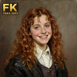 painting of claudia vega from eva 2 0 1 1 as hermione granger. smiling. happy. cheerful. art by william adolphe bouguereau. extremely detailed. beautiful. 8 k. award winning.