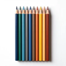 marble colored pencil set, high detail macro photography, isolated on a pure white background, centered, entire object in frame, sharp focus, soft studio lighting