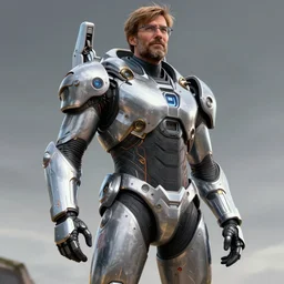an intricate concept of jurgen klopp on a sci - fi battle suit, style ivan talavera and artgerm, radiant lighting, hyper realistic, photorealistic, octane render, trending on artstation, cgsociety, cinematic light, global illumination, sci - fi