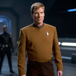 captain kirk in a star wars movie scene, 8k