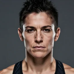 dramatic lighting, a close - up studio photographic portrait of gina carano by steve mccurry