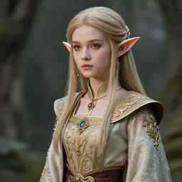 beautiful elf with ornate robes, highly detailed, 4k, hdr, smooth, sharp,